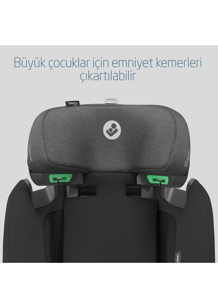 Titan Pro I-Size Adac'lı 9-36 kg Çocuk Oto Koltuğu Authentic Black