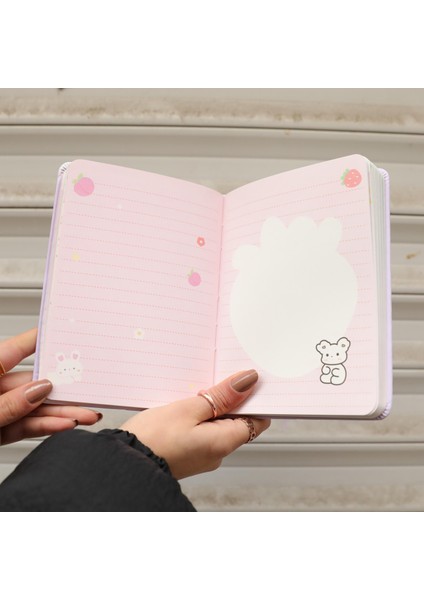 Sevimli Kız Yumuşak Defter Hatıra Defteri modelleri