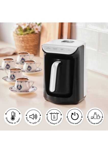 Hatır Köz Sütlü Türk Kahve Makinesi White indirimleri
