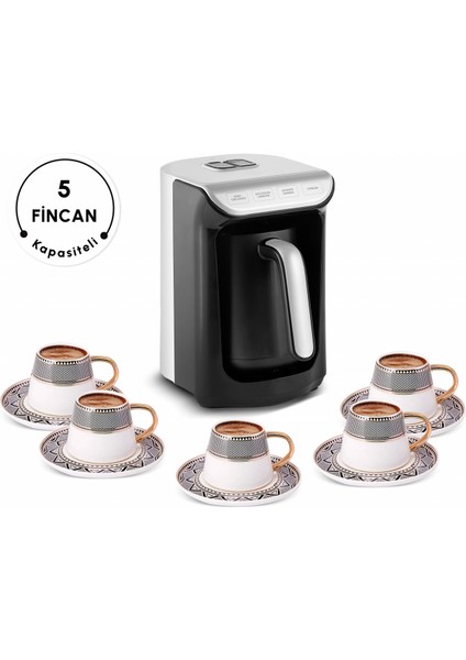 Hatır Köz Sütlü Türk Kahve Makinesi White fırsatları