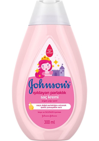 Johnson's Işıldayan Parlaklık Saç Kremi 300 ml