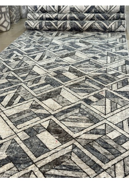 Kaymaz Taban Prime Alva Mavi Kabartmalı Kesme Koridor Salon Mutfak Halı fiyatları