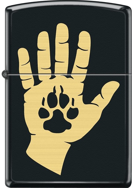 Hand And Paw Print Design Çakmak