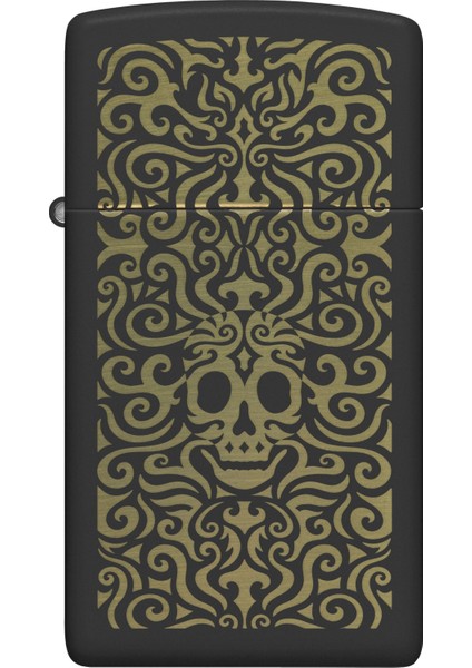 1618 Skull Filigree Design Çakmak