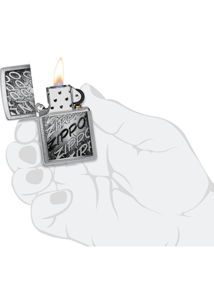 200 23FPF Zippo Zippo Design Çakmak