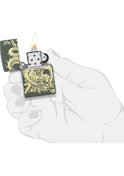221 Dragon Design Çakmak