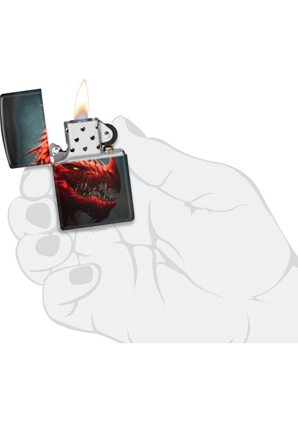49352 Red Dragon Design Çakmak