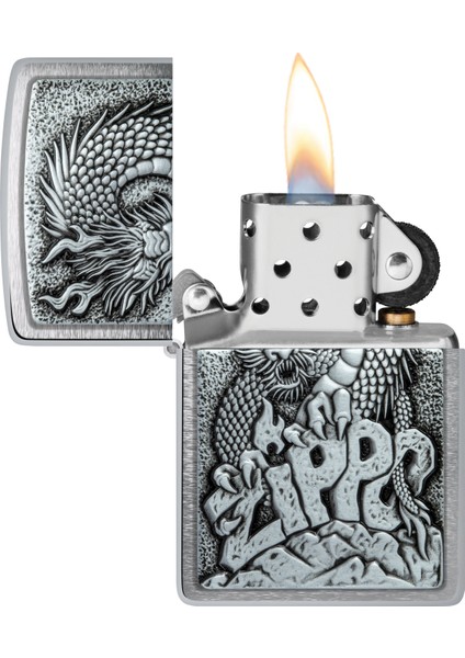 200 Zippo Dragon Emblem Çakmak