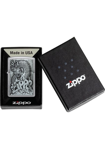 200 Zippo Dragon Emblem Çakmak