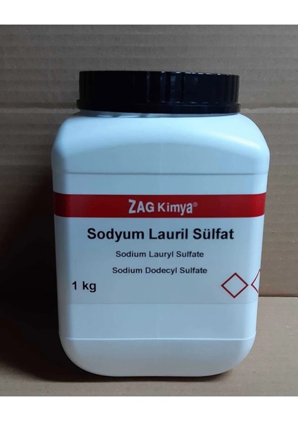 Zag Kimya Sodyum Lauril Sülfat (Sls) (Teknik Kalite) - 1 kg