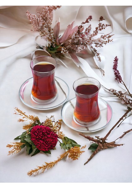 Girist Duru Altılı Modern Çay Bardağı