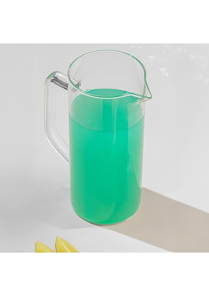 Ateşe Dayanıklı Borosilikat Cam Sürahi Detoks Bitki Çayı Büyük Boy Kahve Cezvesi 800 Ml fırsatları