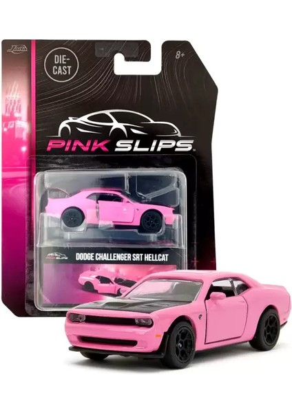 Pink slips Dodge Challenger Srt Hellcat 1:64 scale