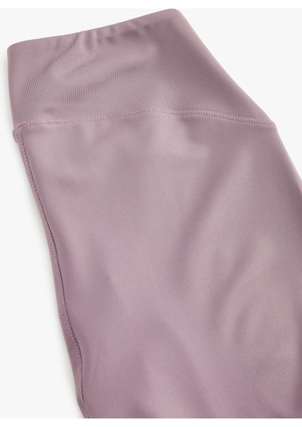 Bisikletçi Taytı Diz Altı Yüksek Bel Slim Fit fırsatları