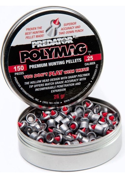 Jsb Polymag 6.35MM Havalı Sacma (25 Cal) fiyatları