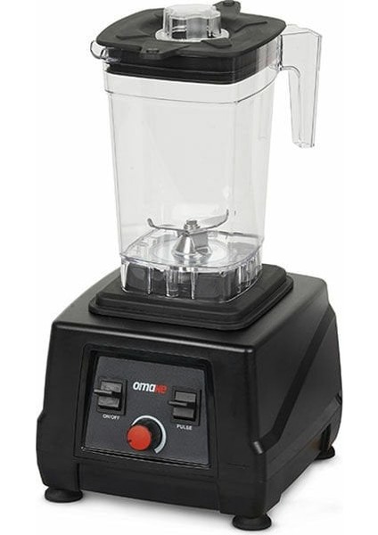 Bar Blender 2 Litre Manuel Kapak Sensörsüz Siyah