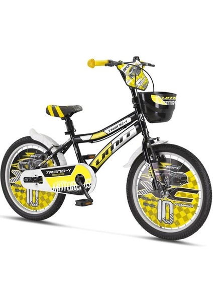 2002 Trend-Y-Bmx-Sepet-V-Erkek Çocuk Bisikleti 20 Jant Siyah Sarı