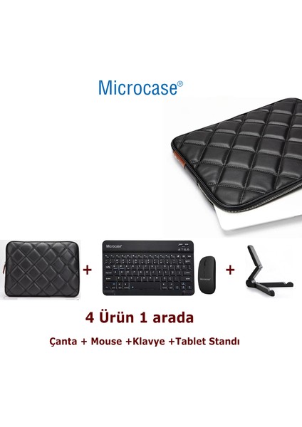 Xiaomi Redmi Pad Se 11 Inch Tablet Çanta+Türkçe Bluetooth Klavye+Mouse+Tablet STANDI-AL8124