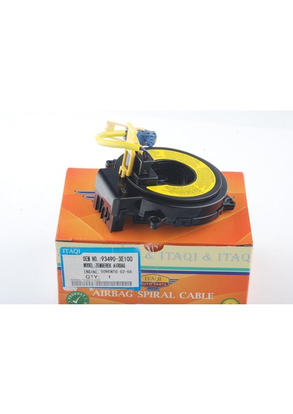 Itaqı Airbag Zemberek Kia Sorento 2002-2009 Uyumlu 934903E100 modelleri
