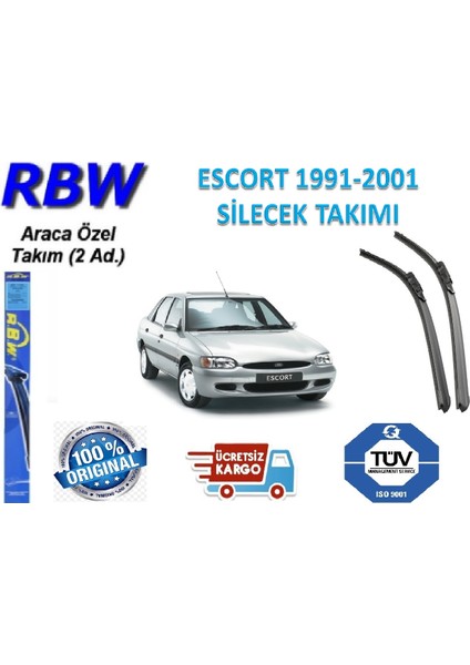 Escort Silecek Süpürge Takımı Rbw 1991-2000