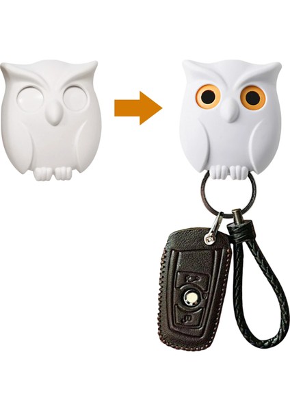 Baykuş Manyetik Anahtar Askılığı Pratik ve Dekoratif