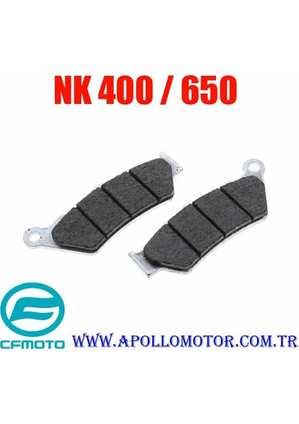 Ön Fren Dısk Balatası Cf Moto (Nk 400 / 650) - 650 mt Orj.