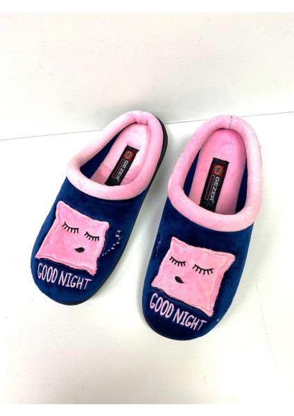 Kafkaslar Bayan Kışlık Yumuşak Ortopedik Polar Ev Terliği