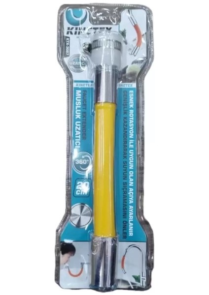 Kubar Musluk Uzatma 20 cm KTX-3087