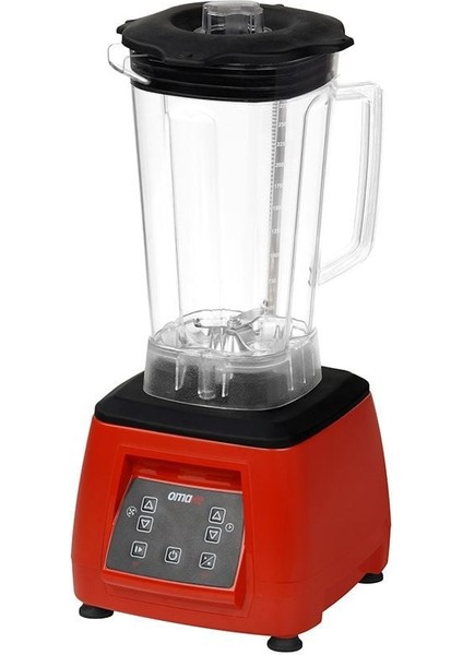 Bar Blender 3 Litre Dijital Kapak Sensörlü Kırmızı