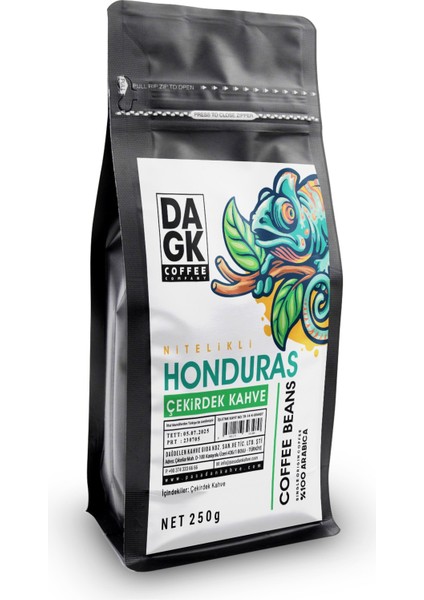 Honduras Çekirdek Kahve 250G (%100 Arabica)