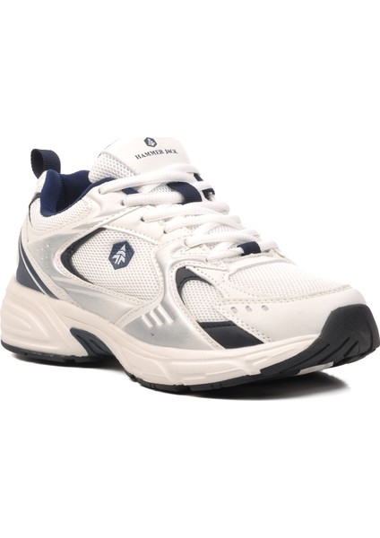 Songa 101 23144 Beyaz-Lacivert Memory Foam Spor Ayakkabı