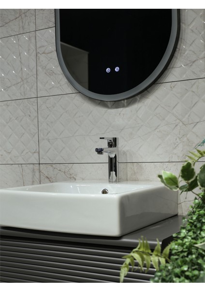 Nora S Lavabo Bataryası + Tezgah Üstü Çanak Lavabo 50 cm Beyaz (Batarya Dahil) fiyatları