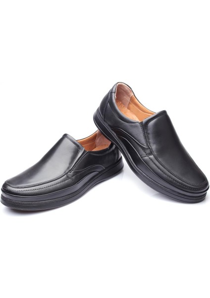 Iç Dış Hakiki Deri Ortopedik Jel Tabanlı Ultra Rahat Günlük Erkek Ayakkabı KRZ2004S fırsatları