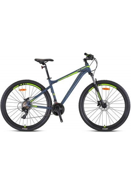 29J Kron Xc 100 Hd Dağ Bisikleti - Mat Gri Gri Neon Sarı - 46 Kadro