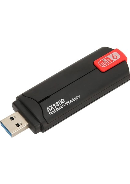 AX1800 Mbps Dual Band USB 3.0 Adaptör Wifi 6 Kablosuz Wifi Alıcı 2.4ghz 5ghz Mu-Mımo Router fiyatları