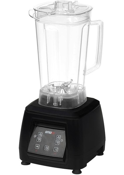 Bar Blender 3 Litre Dijital Şeffaf Kapak Sensörsüz Siyah