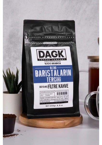 Baristaların Tercihi Filtre Kahve 250G Öğütülmüş fiyatları