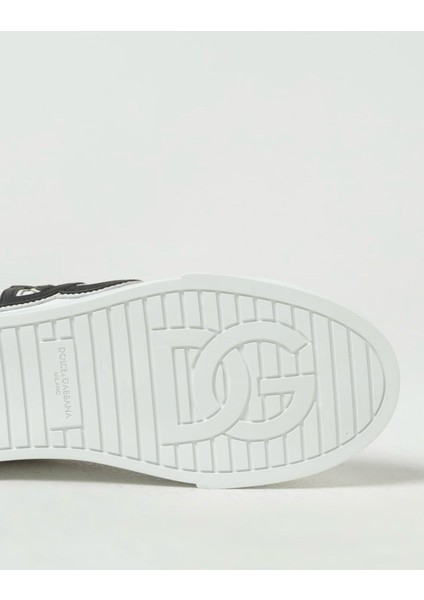 Calfskin Portofino Sneakers With Dg Logo indirimleri