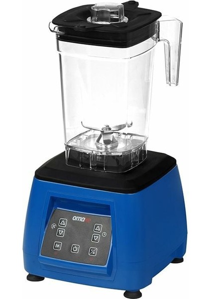 Bar Blender 2 Litre Dijital Sensörsüz Kapak Mavi