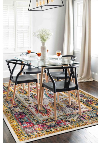 Spring Koleksiyonu Dokuma Makine Halısı SP1005 80 x 360 Dikdörtgen fiyatları