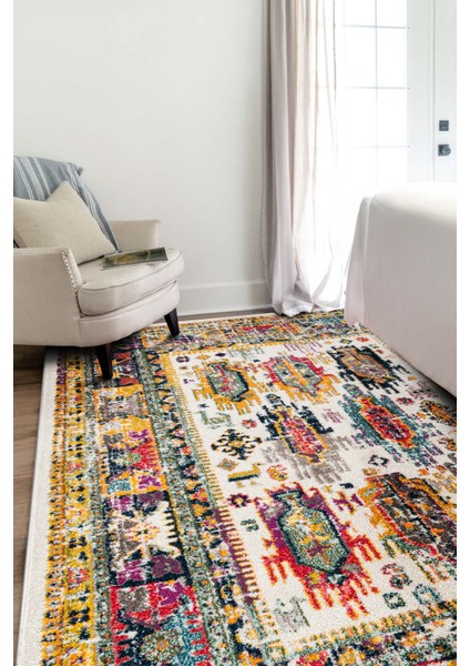 Spring Koleksiyonu Dokuma Makine Halısı SP1005 80 x 360 Dikdörtgen fırsatları