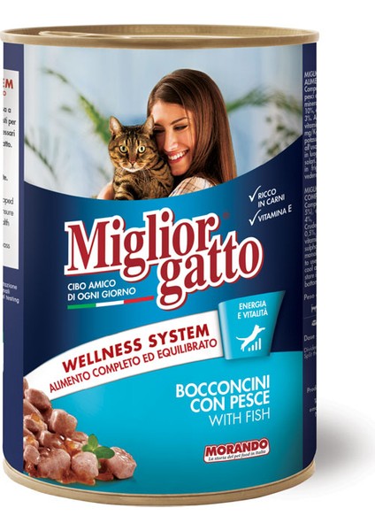 Migliorgatto Karışık Yetişkin Kedi Konservesi 405GR 24 Adet fiyatları