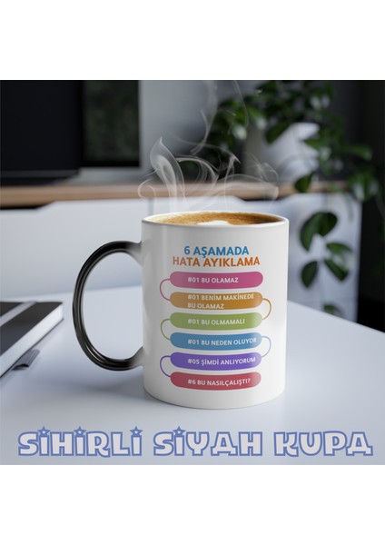 Yazılım Mühendislerine Kupa Bardak, 6 Aşamada Hata Ayıklama Temalı