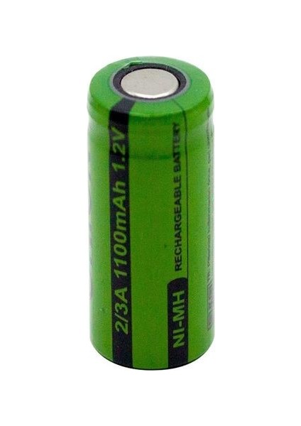 1.2V Ni Mh 2 3A 1100 mah Şarj Edilebilir Pil