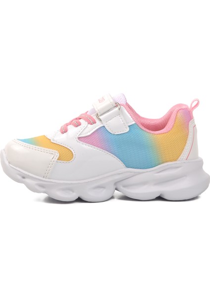 1373-P Beyaz-Pembe Kız Çocuk Spor Ayakkabı fiyatları