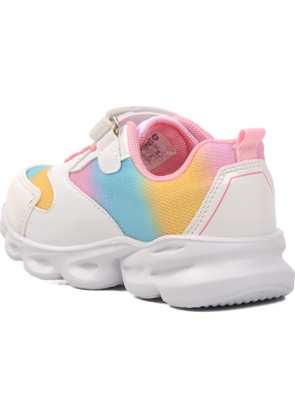1373-P Beyaz-Pembe Kız Çocuk Spor Ayakkabı fırsatları