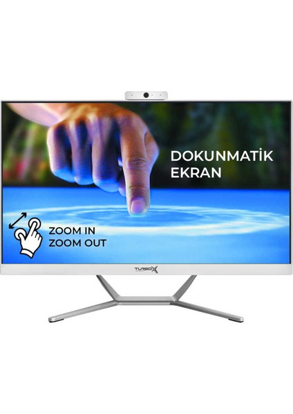 TAX1028 Intel Core I7 6700 16GB Ddr4 256GB Nvme 23.8 Dokunmatik Bluetooth Webcam Freedos All In One Pc