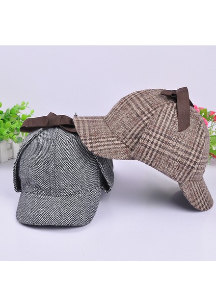 Çift Siperli Ekose Sivri Beyzbol Şapkası (Yurt Dışından) modelleri