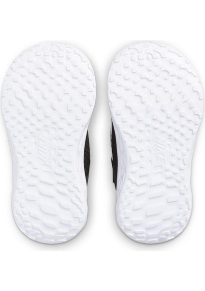 Revolution 6 Walk Shoes Lastik Ipli Kolay Giyimli Yürüyüş Ayakkabısı Siyah Beyaz modelleri