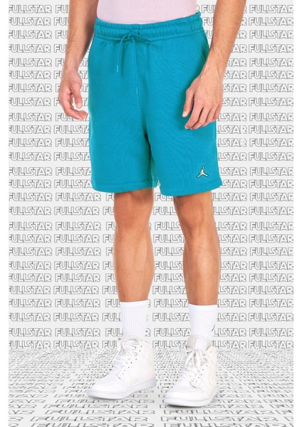 Jordan Brooklyn Fleece Unisex Shorts Şardonlu Kalın Şort Turkuaz